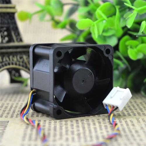 2Pin 3Pin 4Pin Connector 40mm 12V 0.45A 12V PWM Double Ball Cooling Fan For DELTA FFB0412SHN 4028 Replacement Cooling Fan