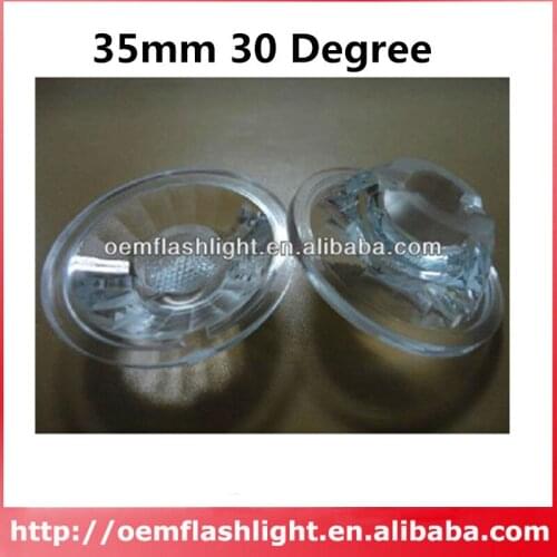 35mm 30 Degree COB LED Lens - 1 Piece