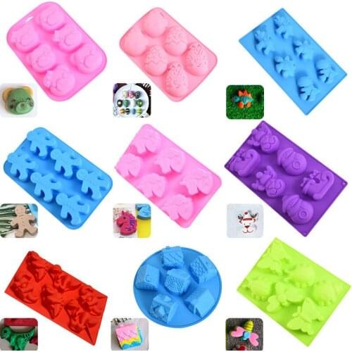 3D Silicone Mold Animal House Cake Mold Chocolate Candy Mold Practical Cake Decoration Tools Baking Accessories DIY Cake Tools