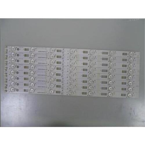 8PCS LED Backlight For T C L TV L42F1600E D42E161 D42E650 D42A740 L42F1600E balight 4C-LB4207-HQ1 40-D4287A-LBA2LG 42HR331M07A