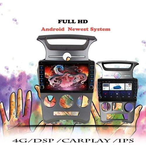 2 Din Android 10.0 Car Radio For Kia Carens 2006 2007 2008 2009 2010-2012 Multimedia Video Player Navigation GPS DVD Head Unit