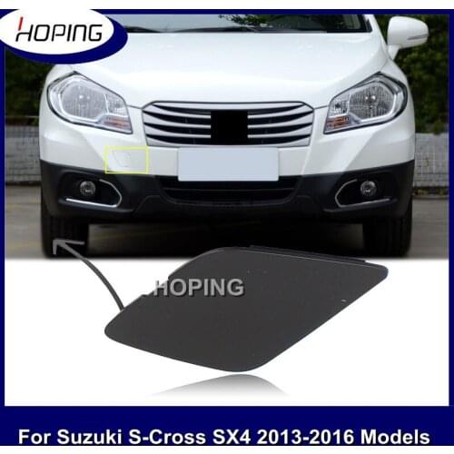 Hoping Front Bumper Towing Hook Cover For SUZUKI SX4 S-Cross 2013 2014 2015 2016 Base Color