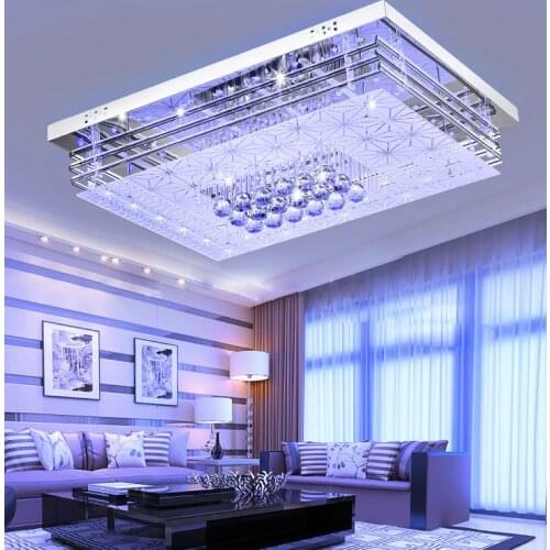 Colorful ceiling lighting LED ceiling lamp 4 color LED ceiling lamp for living room bedroom with remote controler 220V ONLY