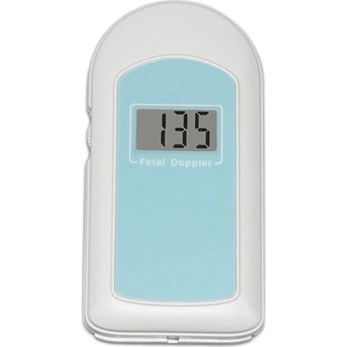 CONTEC Baby Sound B Doppler Fetal Heart Rate Monitor Pregnancy Heart Rate Detector LCD Digital Display For Home Blue