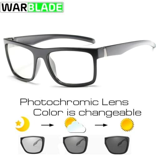 Photochromic Polarized Cycling Eyewear Bicycle Glasses MTB Bike Bicycle Riding Fishing Cycling Sunglasses For Man Women WarBLade
