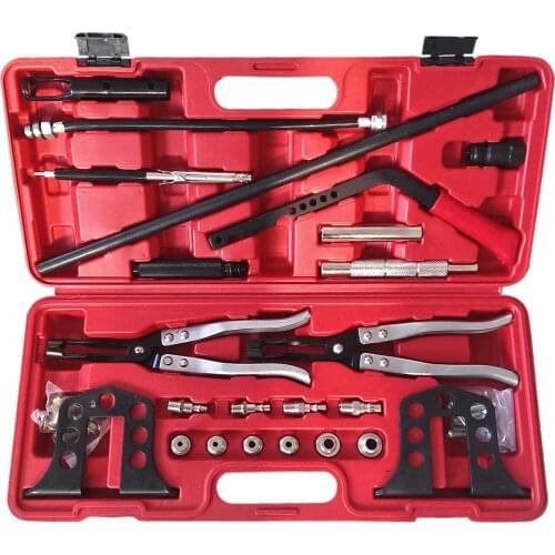 Car Cylinder Head Service Tool For Valve Springs Guides Bushes Stem Seals