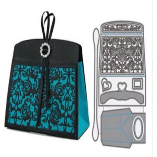 Handbags Metal Cutting Dies for Scrapbooking Handmade Tools Mold Cut Stencil New 2021 DIY Card Make Mould Model Craft Decoration