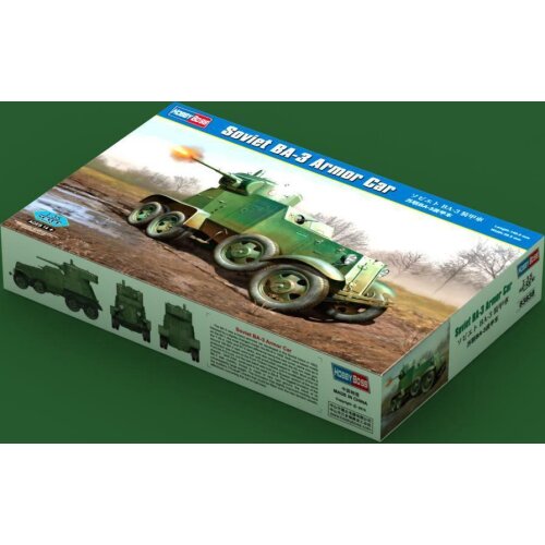 Hobbyboss Model 1/35 83838 Soviet BA-3 Armor Car