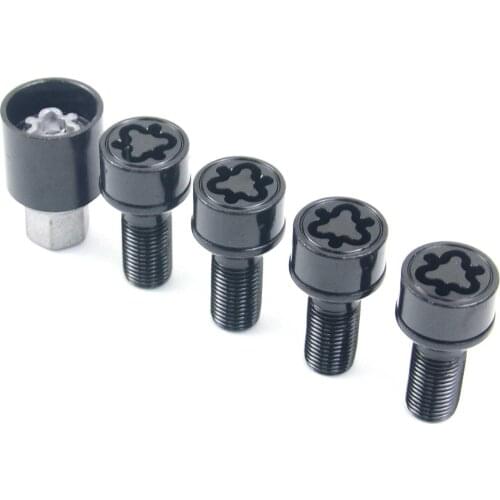 AP02 Wheel Lock Bolt Set for Mercedes-Benz A/B/CLA/C/CL/CLS/E/GLA/GLC/M/R/S SL/SLK/SLC 0019901607