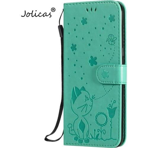 New New Cases For telefoon LG Q630 Luminous PU Leather Book Phone Case sFor LG estojo Q61 K61 Caso Mobile Bag Capinhas Fiori