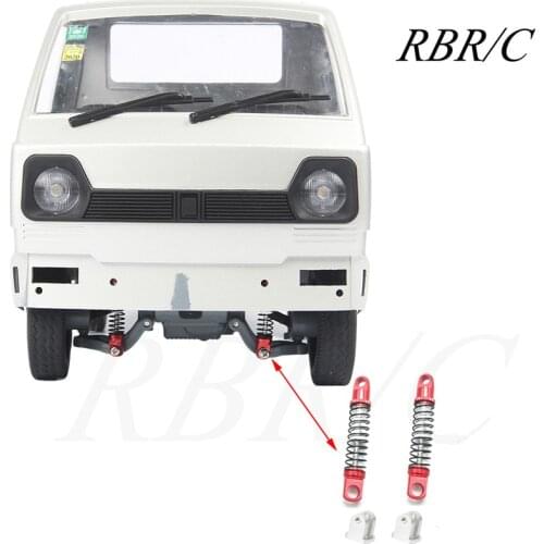 R615 Front Axle Metal Shock Absorber Upgrade Kit DIY Accessories For Off-Road Climbing RC Truck WPL D12 Remote Control Car