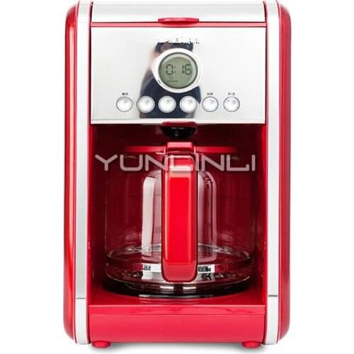 Semi-automatic Drip Coffee Maker Household Americano Coffee Machine 1.8L Intelligent Drip Coffee Machine TSK-1987B