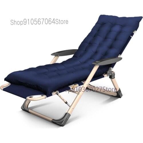 Recliner Folding Lunch Break Sheet Man Office Nap Artifact Portable Camp Bed Rental Room Simple Bed