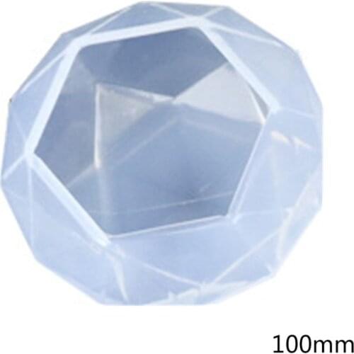 Crystal Epoxy Resin Mold Diamond Pendant Casting Mould Handmade DIY Crafts Ornaments Making Tool