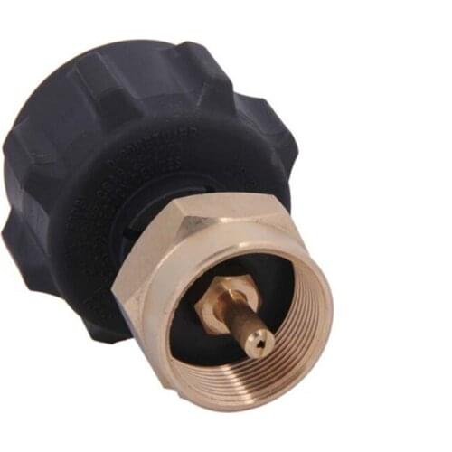 Safest QCC1 Regulator Valve Propane Refill Adapter for Steel Propane Cylinder With Type 1 - Fits All 1 LB Throwaway Cylinder