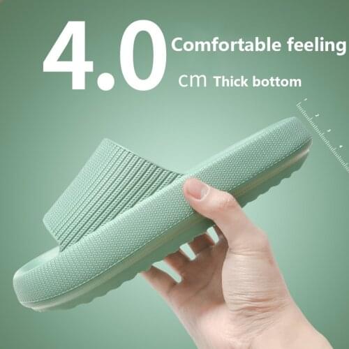 The New MenAnd Women Universal Quick-drying Thickened Non-slip Sandals Thick Sole Bathroom Slippers Summer Beach Sandal Slipper
