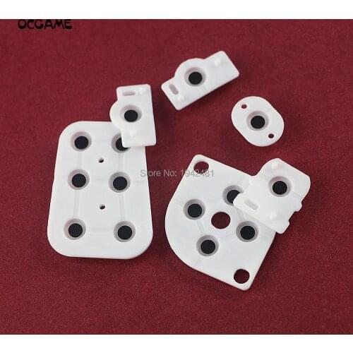 OCGAME Replacement Rubber Repair Parts for N64 Controller Joy Pad N 64 Conductive button Silicon Pad High Quality