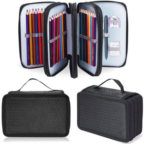 Tlevino Black Pencil Cases