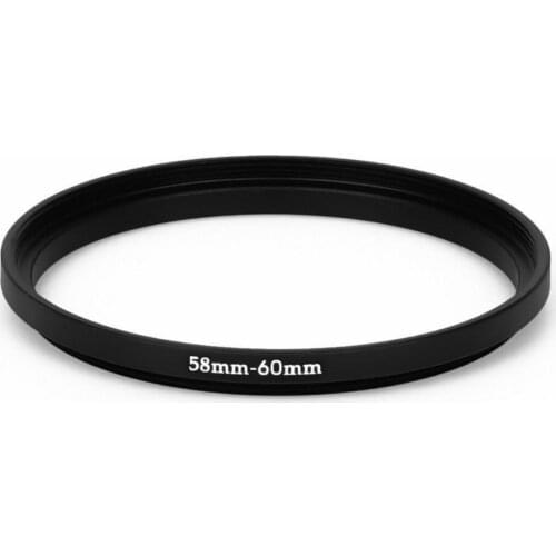 58mm-60mm 58-60 mm 58 to 60 Step Up lens Filter Ring Adapter
