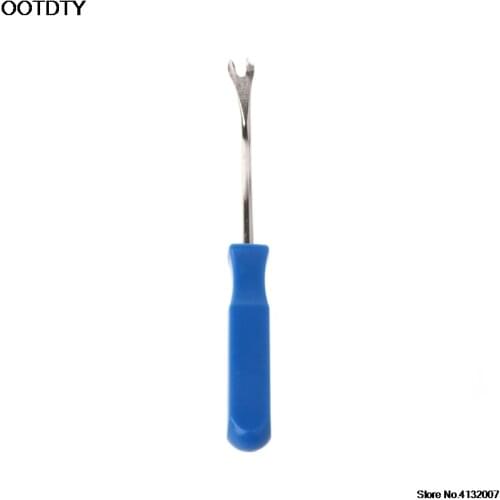 Car Door Interior Trim Clip Panel Upholstery Fastener Clip Remover Tool Screwdriver Nail Puller