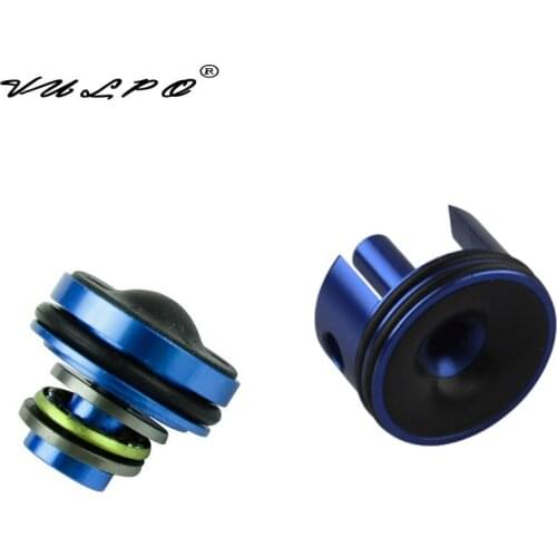 VULPO High Quality CNC Aluminum Alloy Silent Bearing Piston head Cylinder Head for Airsoft Version 2/3 AEG Gearbox
