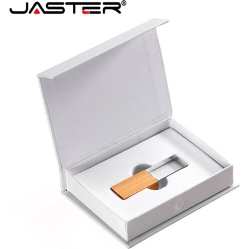 JASTER Cristallo di Memoria Usb 2.0 Flash Drive con il Contenitore di Regalo 4GB8GB16GB32GB 64GB 128GB (More than 10 free logos)