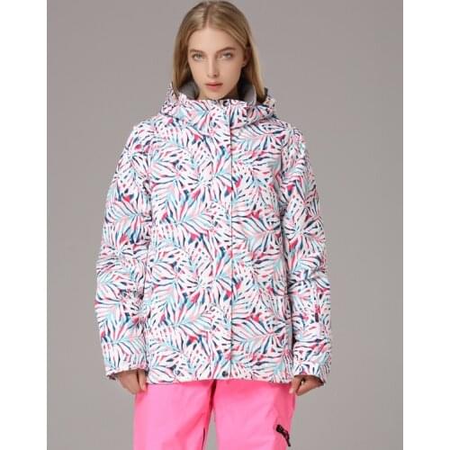 Winter New Ski Suit Women Outdoor Snowboard Jacket Thickened Warm Breathable Ski Shirt Windproof Waterproof Ski Jacket