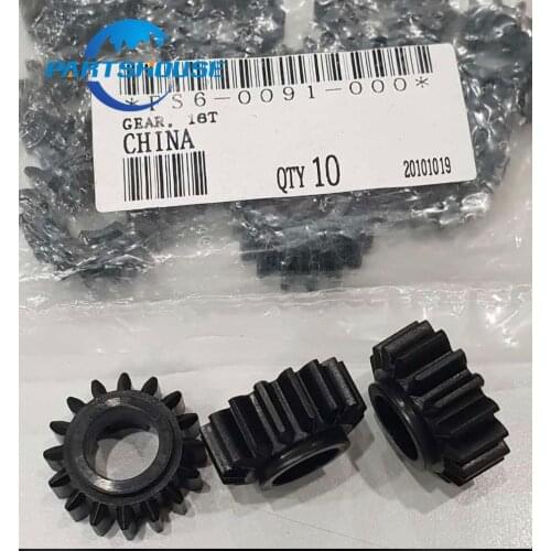 2Pcs Copier spare parts Original new Gear 16T FS6-0091-000 For Canon IR105 IR2200 IR3300 IR5000 IR8500 Gear 16 Tooth