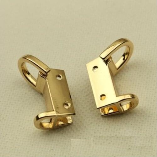 20 pieces/lot) luggage handbag hardware accessories New plating metal shoulder strap link handle chain bag hook accessories