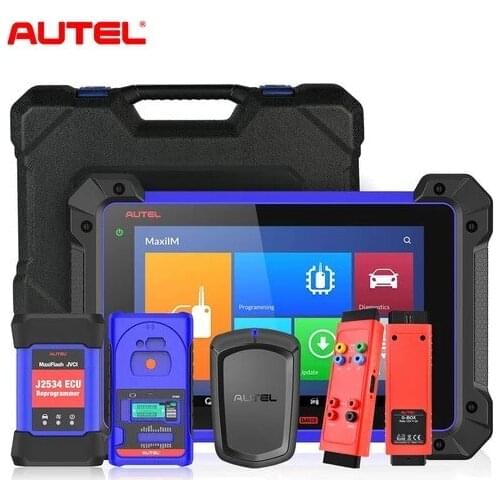 2021 Original Autel MaxiIM IM608 Key Programmer with Autel APB112 Smart Key Simulator and G-BOX2