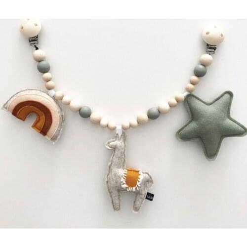 Newborn Baby Car Seat Travel Hanging Toys Baby Rattles Toy For Kids Baby Room Wall Hanging Decorations