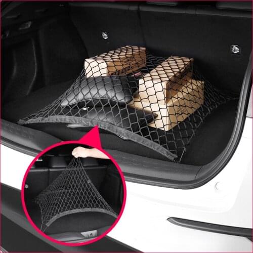 Car Trunk Luggage Storage Nylon Elastic Mesh Net Cargo Organizer For Toyota Chr