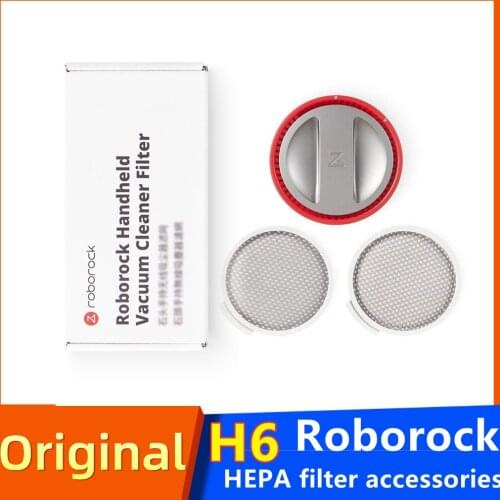 100% original HEPA filter roller brush soft brush, suitable for Roborock Club H6 handheld vacuum cleaner accessories parts kit