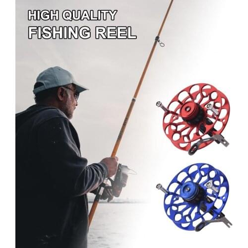 Metal Fishing Reel Handwheel Portable Multifunction All-metal Spinning Wind Fire Wheel for Fishing Tackle Tool Accessories