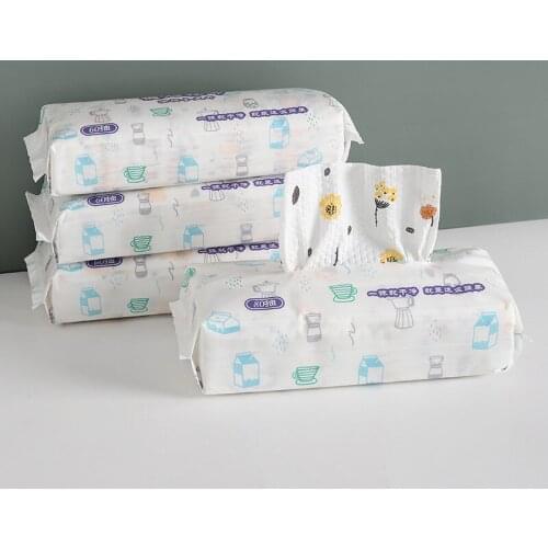 Washable non-woven cloth lazy dishcloth disposable dishcloth kitchen dishcloth not stained with oil wood pulp cotton 40pcs 60pcs