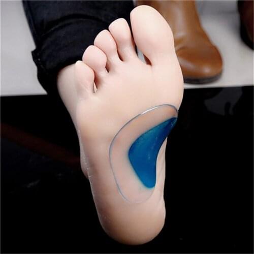 New 1 pair corrective insole of arch supports orthopedic orthopedic insole foot flat foot inserts Foot care tool for adult child