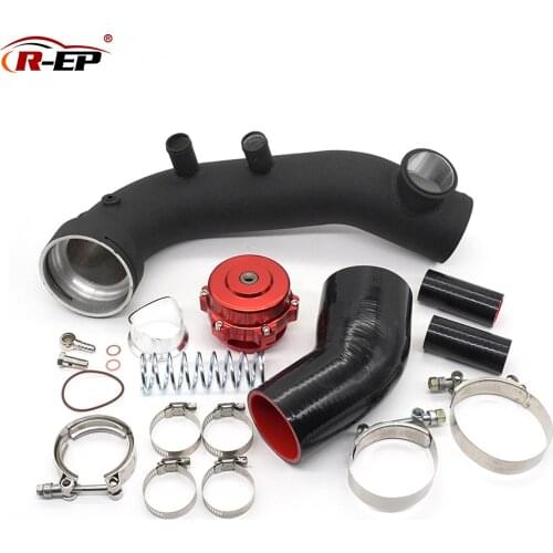 N54 Turbo Charge Pipe with BOV Kit Fits for BMW N54 Engine 2011-2012 135i 335i 1M Blow Off Valve