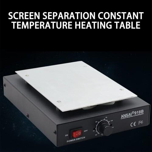 Screen Separator Auto Heating Metal Phone Repair Machine Glass Removal Heating Platform Plate LCD Screen Separators