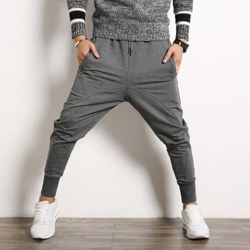Men Joggers Pant Streetwear Fashion Baggy Track Pants Plus Size Autumn Spring Sweatpants Male High Quality Trousers Male