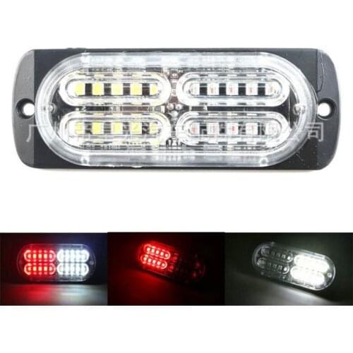 Ultra-thin strobe light high power side light warning light 20LED car truck emergency side flash warning light