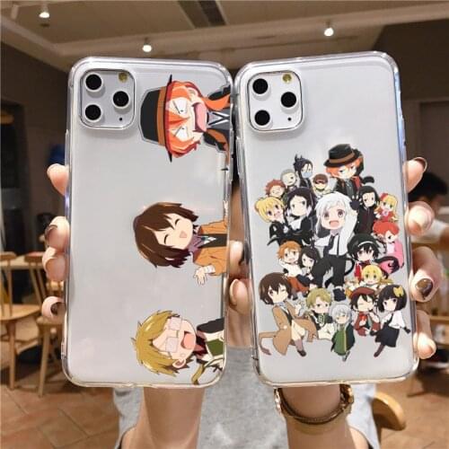 Japan anime bungou stray dogs Dazai Osamu Phone Cover Shell For iPhone 11 12 Mini Pro 8 7 6 6S Plus SE XR X XS MAX Fundas Coque