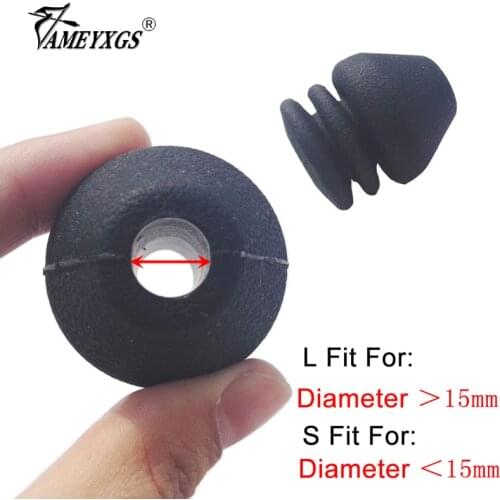 1pc Archery Bow Stabilizer Balance Bar Rod Weight Damper Rubber Compound/Recurve Bow Hunting Shooting Shock Absorber Silencer