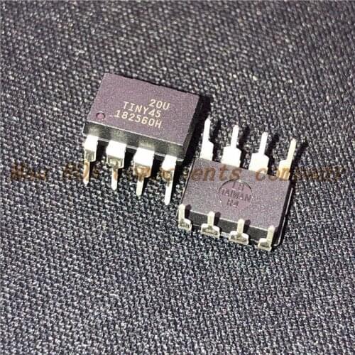 2PCS/LOT ATTINY45-20PU ATTINY45 DIP8 New original In Stock