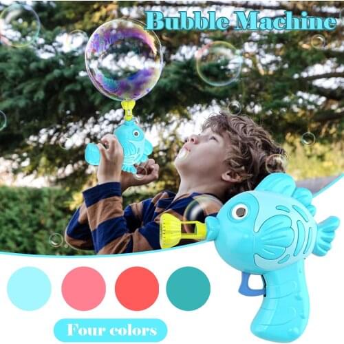 2021 Toys For Children Small Fish Bubble Machine Manual Without Battery To Press The Bubble Machine Gifts Игрушки Для Девочек