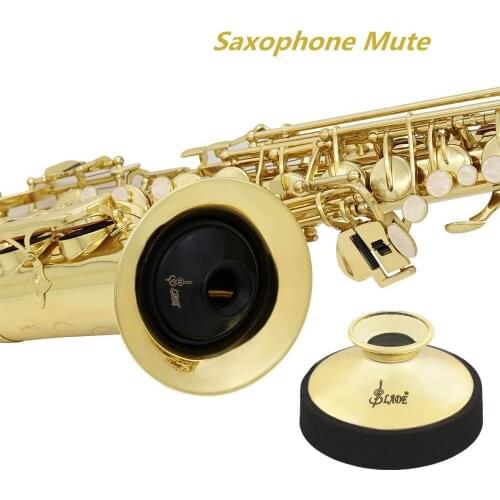 ABS Saxophone Mute Dampener Silencer for Alto Sax Saxophone Professional Musical Instrument Parts Accessories