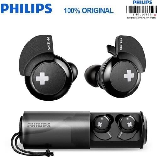 Philips Wireless Headset SHB4385 with Bluetooth 4.1 Lithium polymer Volume Control for Iphone X Galaxy Note 8 Official Test