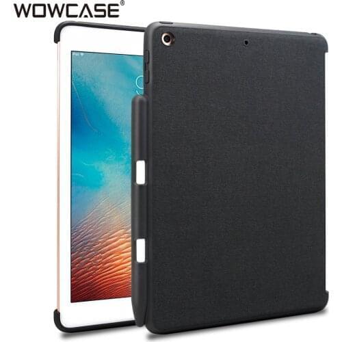 For iPad 2018 Case,For iPad 9.7 2017 Case with Pencil Holder match Apple Smart Keyboard Cover Funda A1822 A1823 A1893 A1954 Coqu