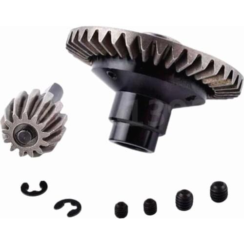 CNC Diff Main & Bevel Gear Set 38T & 13T Heavy Duty Bevel Gear Sets AX30395 For 1/10 Axial SCX10 RC Rock Crawler Truck OP Parts