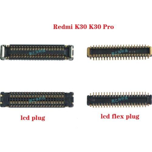 For Xiaomi Redmi K30 Pro LCD Display FPC Connector Plug&Charging flex FPC Connector Clip Plug&Battery FPC Connector Clip Plug
