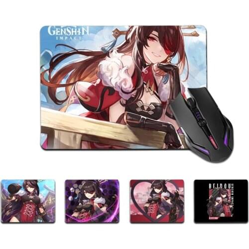 FHNBLJ Top Quality Genshin Impact Beidou Rubber Mouse Durable Desktop Mousepad Top Selling Wholesale Gaming Pad mouse